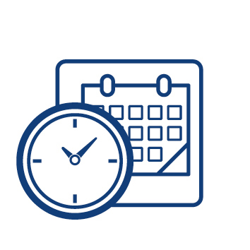 orologio e calendario